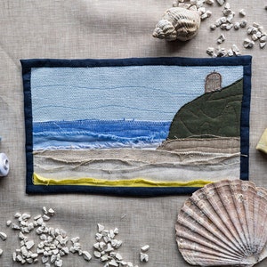 Mussenden Temple Mini Quilt Kit, Irländsk strand DIY-pyssel