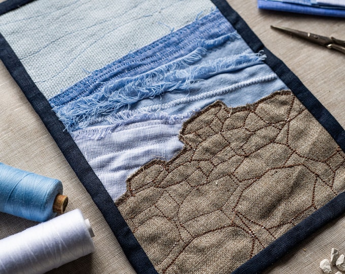 Landscape Craft Kit Giants Causeway Mini Quilt Kit, Irish Landscape Craft Set - Etsy
