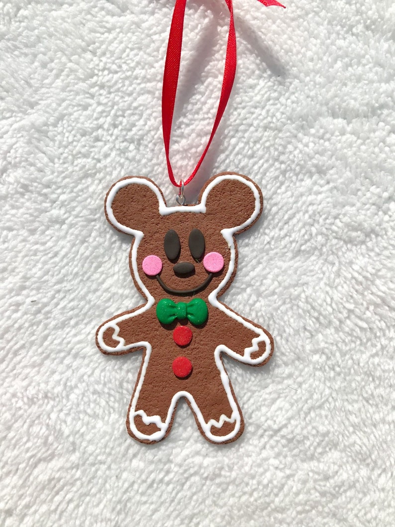 Disney inspired gingerbread ornament Etsy