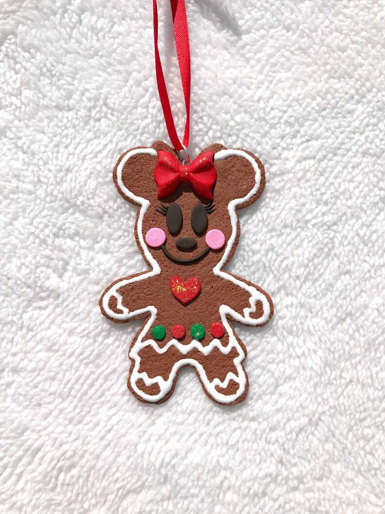 Disney inspired gingerbread ornament Etsy