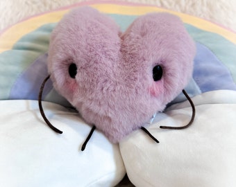 BeanTown Buddies, heart plush, plushie, comfort plush, small plush, comfort plush, kawaii, kawaii plushies, kawaii toys, kawaii valentines