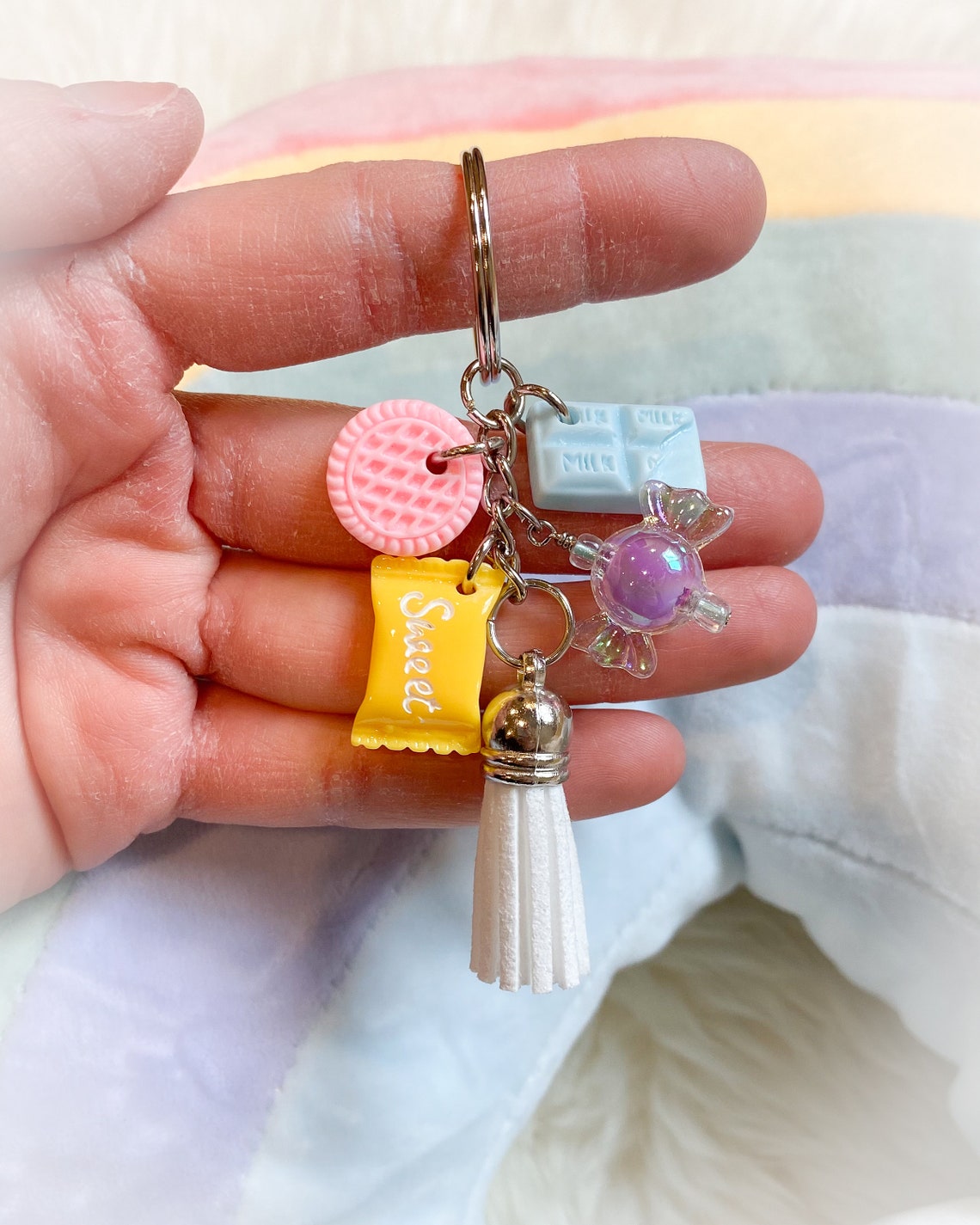 Llavero kawaii caramelo kawaii encantos de caramelo llavero Etsy