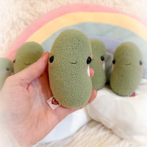 Kawaii Bean Plush: BeanTown Buddies Edamame Soy Bean Plushie