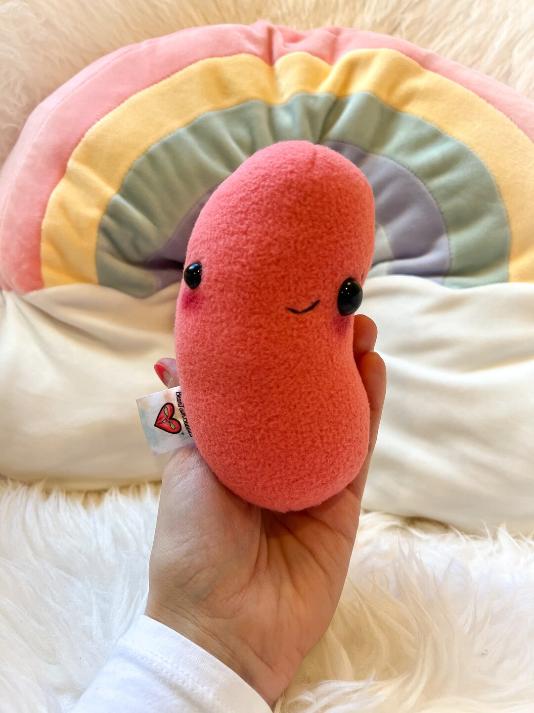 Beantown Buddies Plush Jelly Bean Baby Bean Little Bean Etsy