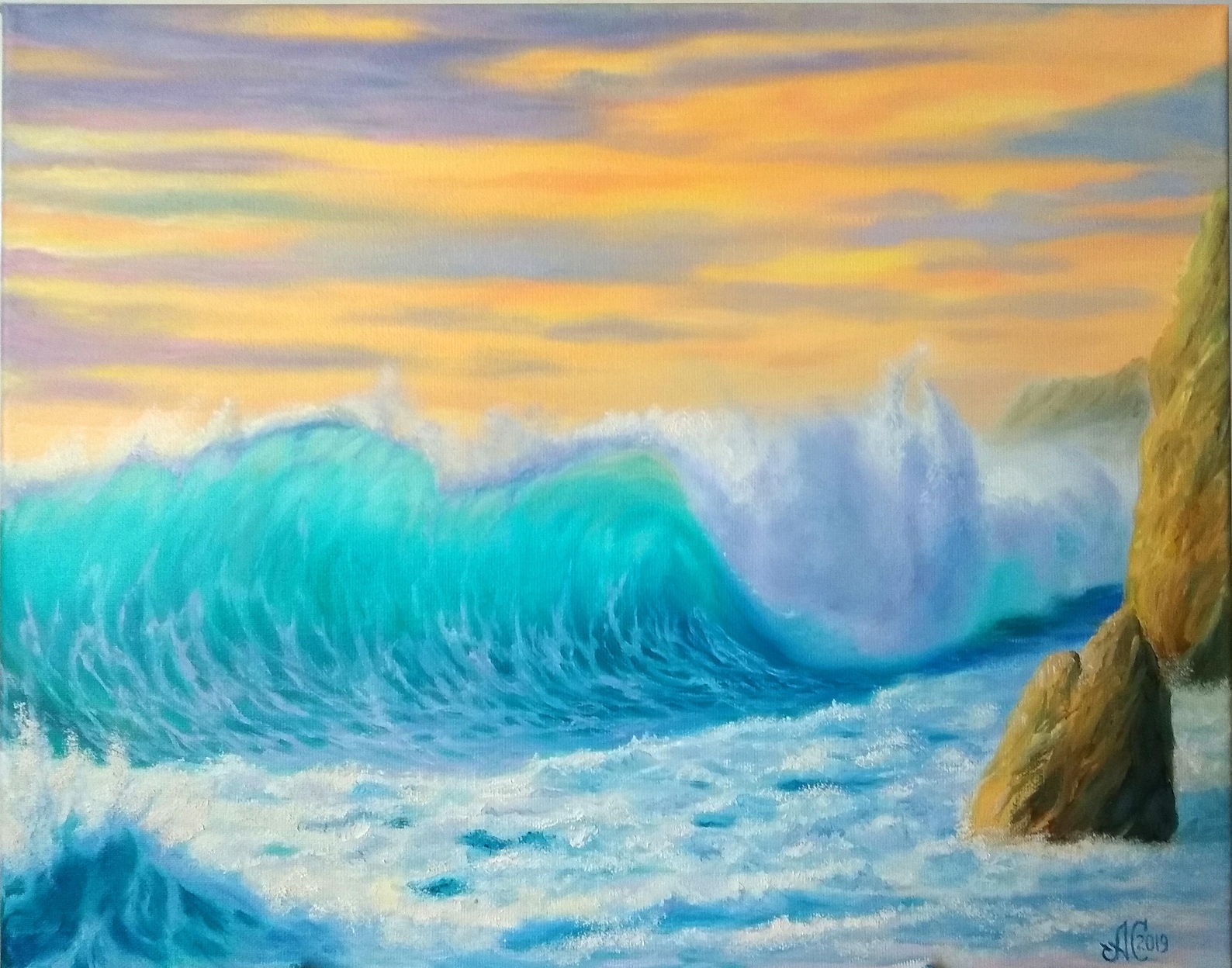 Картинки волны на море для детей