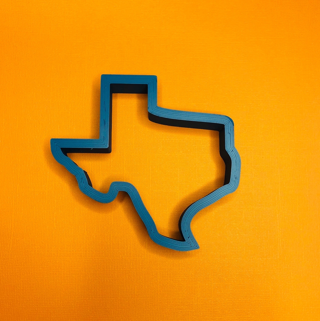 Texas Cookie Cutter State of Texas Cookie Cutter Western Etsy