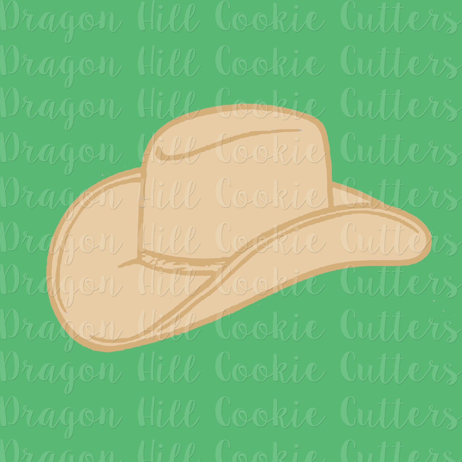 Cowboy Hat Cookie Cutter Cowgirl Hat Cookie Cutter Western Cookie