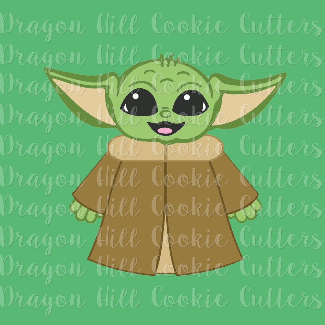 Baby Yoda Cookie Cutter Yoda Cutter Sturdy Cookie Cutter 4in Cookie