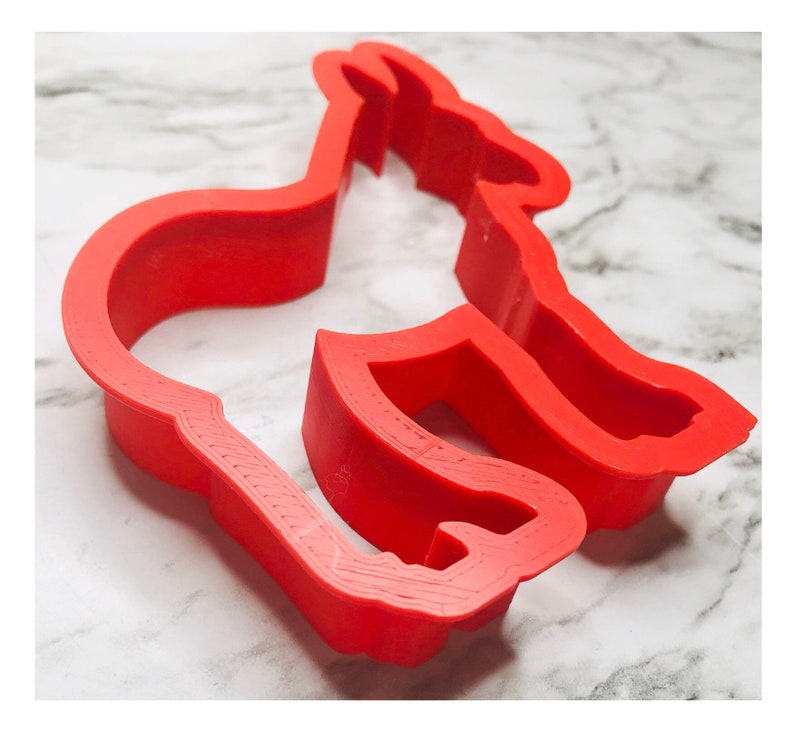 Donkey Cookie Cutter Piñata Cookie Cutter Farm Animal Cutter Sturdy Cookie Cutter image 2