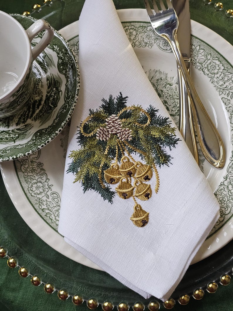 Christmas Linen Napkins