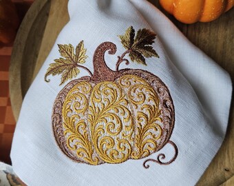 Nappe de table brodée Nieve - Mojo Cuisine