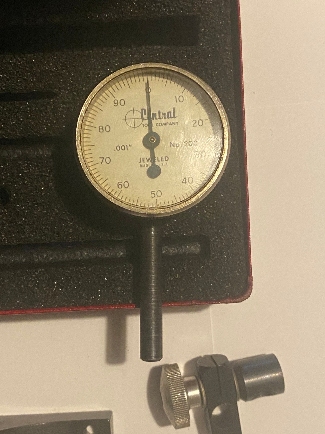 Central Tool Company Dial Indicator Complete Set Etsy