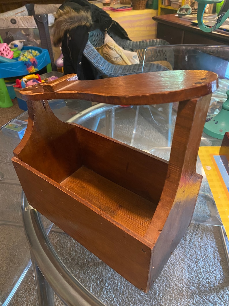 Primitive Antique Shoe Shine Box Etsy