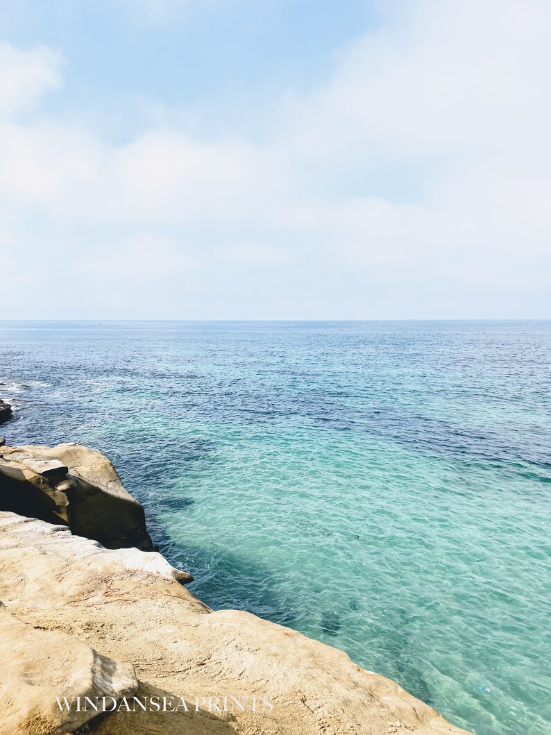 Set of 3 Beach Prints La Jolla California Beach Photos San Etsy