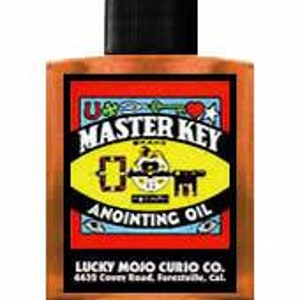 Echte Lucky Mojo Master Key Olie, Sachet Poeder, Wierook Poeder, en Bad Kristallen Zeer geurend en handgemaakt in Forestville, CALIFORNIË