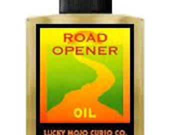 Genuine Lucky Mojo Road Opener Oil, Sachet Powder, Incense Powder, and Bath Crystals Highly Scented and Handmade in Forestville, CA