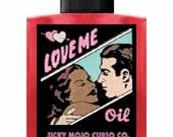 Genuine Lucky Mojo Love Me Oil, Sachet Powder, Bath Crystals, or Incense Powder Highly Scented and Handmade in Forestville, CA