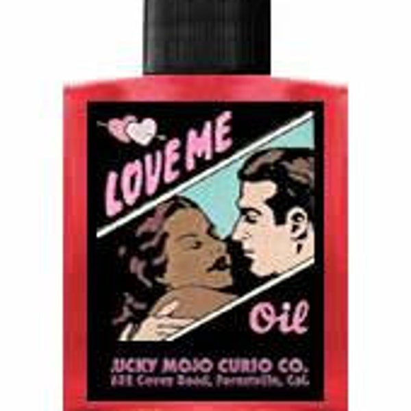 Genuine Lucky Mojo Love Me Oil, Sachet Powder, Bath Crystals, or Incense Powder Highly Scented and Handmade in Forestville, CA