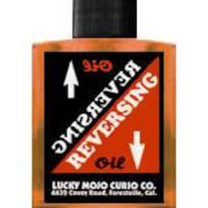 Genuine Lucky Mojo Reversing Oil, Sachet Powder, Incense Powder, and Bath Crystals Highly Scented and Handmade in Forestville, CA