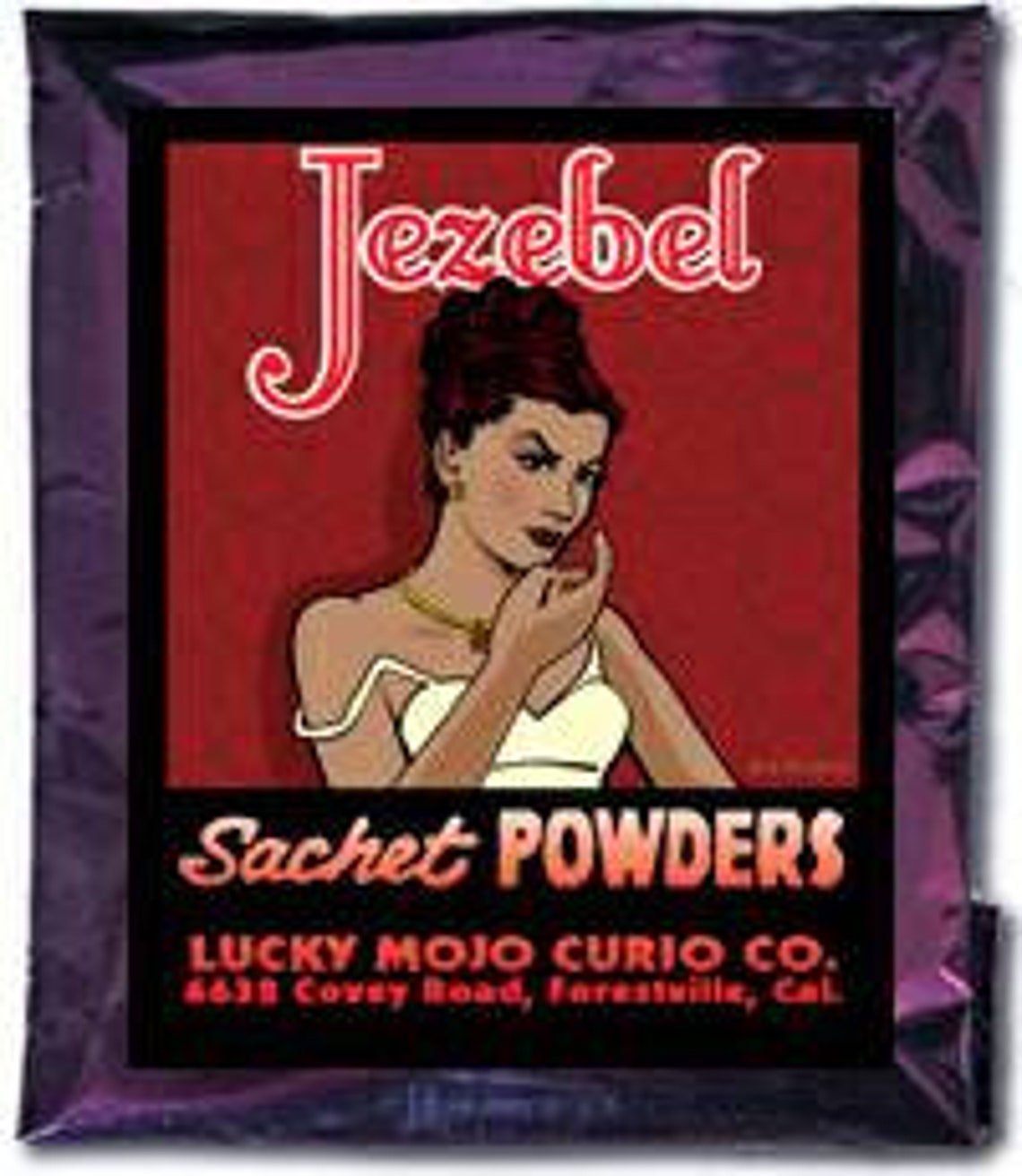 Genuine Lucky Mojo Jezebel Oil Sachet Powder Incense Powder Etsy