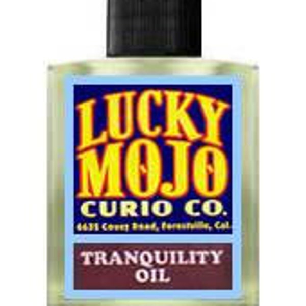 Genuine Lucky Mojo Tranquility Oil, Sachet Powder, Incense Powder, and Bath Crystals Highly Scented and Handmade in Forestville, CA