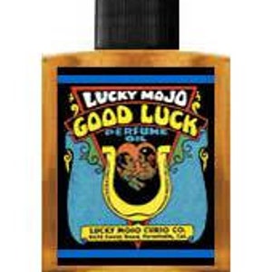 Oryginalny olejek Lucky Mojo Good Luck, puder w saszetce, proszek kadzidlany i kryształki do kąpieli o intensywnym zapachu i ręcznie robione w Forestville, Kalifornia