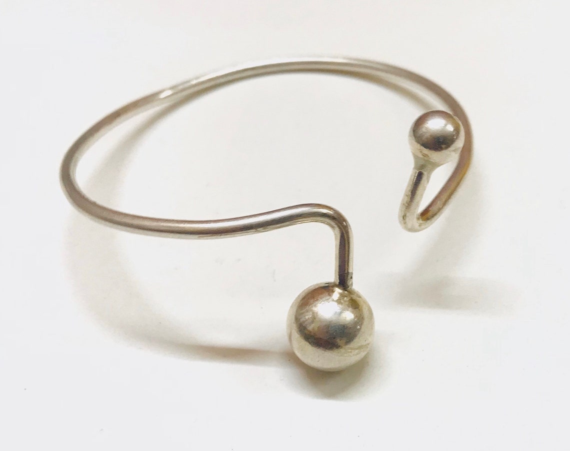 925 Solid STERLING SILVER Arm Cuff UNISEX HandmadeCuff Arm Etsy