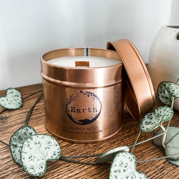 Tin Scented Candle | Holistic Earth | Vegan Gifts | Eco-Friendly Gifts | Valentine Gifts