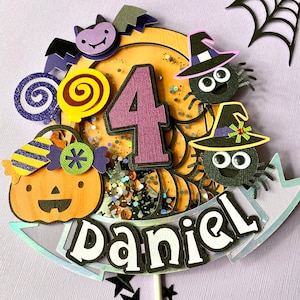 Spooky Cake Topper, Halloween cake topper, Spooky one cake topper, Halloween party decoration, Halloween decorations, Halloween birthday