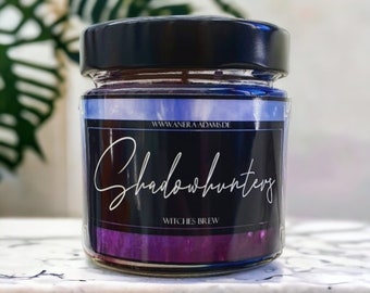 Shadowhunters Kerze | Buchkerze | Bookcandle | Duftkerze | Bookish Candle | Soyawachs | Scented Candle | Bookcandle |