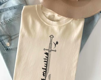 Camiseta de la Comunidad, camiseta de fantasía de Segundo Desayuno, regalo de la Tierra Media, camiseta de los Bolsones, merchandising de libros, mago, camiseta de la convención, Erebor