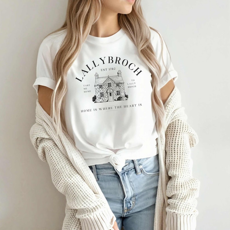 Lallybroch Shirt, Jamie and Claire, Outlander-Shirt, Fremder, Lallybroch, Jamie Fraser, Outlander Sassenach Schottland Shirt, Fraser Shirt