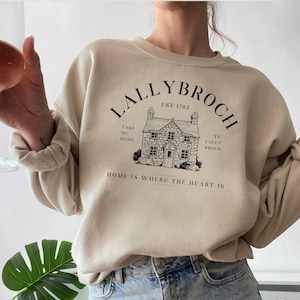 Maglione Lallybroch, Jamie e Claire, Camicia Outlander, Straniero, Lallybroch, Jamie Fraser, Camicia Outlander Sassenach Scotland, Camicia Fraser
