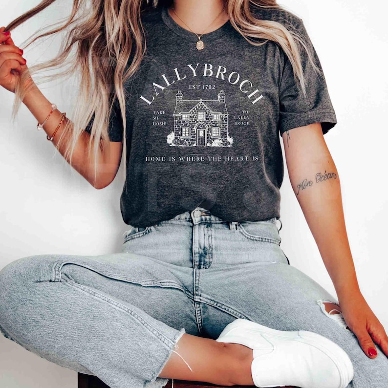 Lallybroch Sweater, Jamie and Claire, Outlander-Shirt, Fremder, Lallybroch, Jamie Fraser, Outlander Sassenach Schottland Shirt, Fraser Shirt