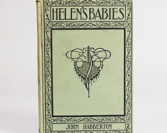 Helen's Babies by John Habberton (~1930)- Old book, vintage book, rare book, vintage decor, unique book, one of a kind