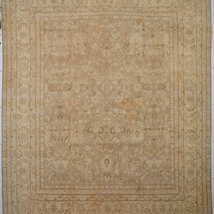 Turkish  Rug, Vintage Rug 9.58 x 9.25 ft , 292 x 282 cm , Vintage Rug , Decorative Rug, Handmade Rug, Antique Rug, Home Decor, Area Rug