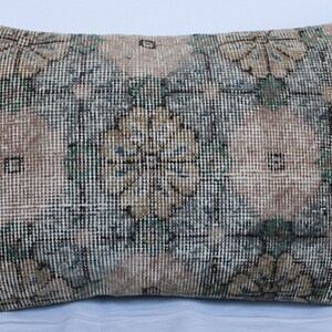 Große Teppich Kissenbezug, 16&#39;&#39;x 24&#39;Zoll Teppich Kissen, türkische Teppich Kissen, Wolle Kissen, 60 x 40cm Kissen, dekorative Kissen, Vintage Teppich Kissen