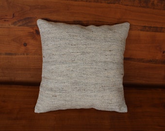 Kilim Pillow Cover,16''x 16''Inches Kilim Pillow,Turkish Kilim Pillow,Wool Pillow,40 x 40cm pillow,Decorative Pillow, Vintage Kilim Pillow
