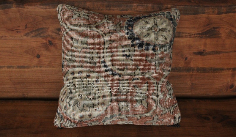 Vintage Rug Pillow Rug Pillow Cover,20/'/'x 20/'/'Inches Rug Pillow,Turkish Rug Pillow,Wool Pillow,50 x 50cm pillow,Decorative Pillow