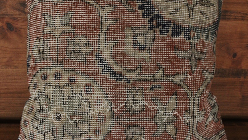 Vintage Rug Pillow Rug Pillow Cover,20/'/'x 20/'/'Inches Rug Pillow,Turkish Rug Pillow,Wool Pillow,50 x 50cm pillow,Decorative Pillow