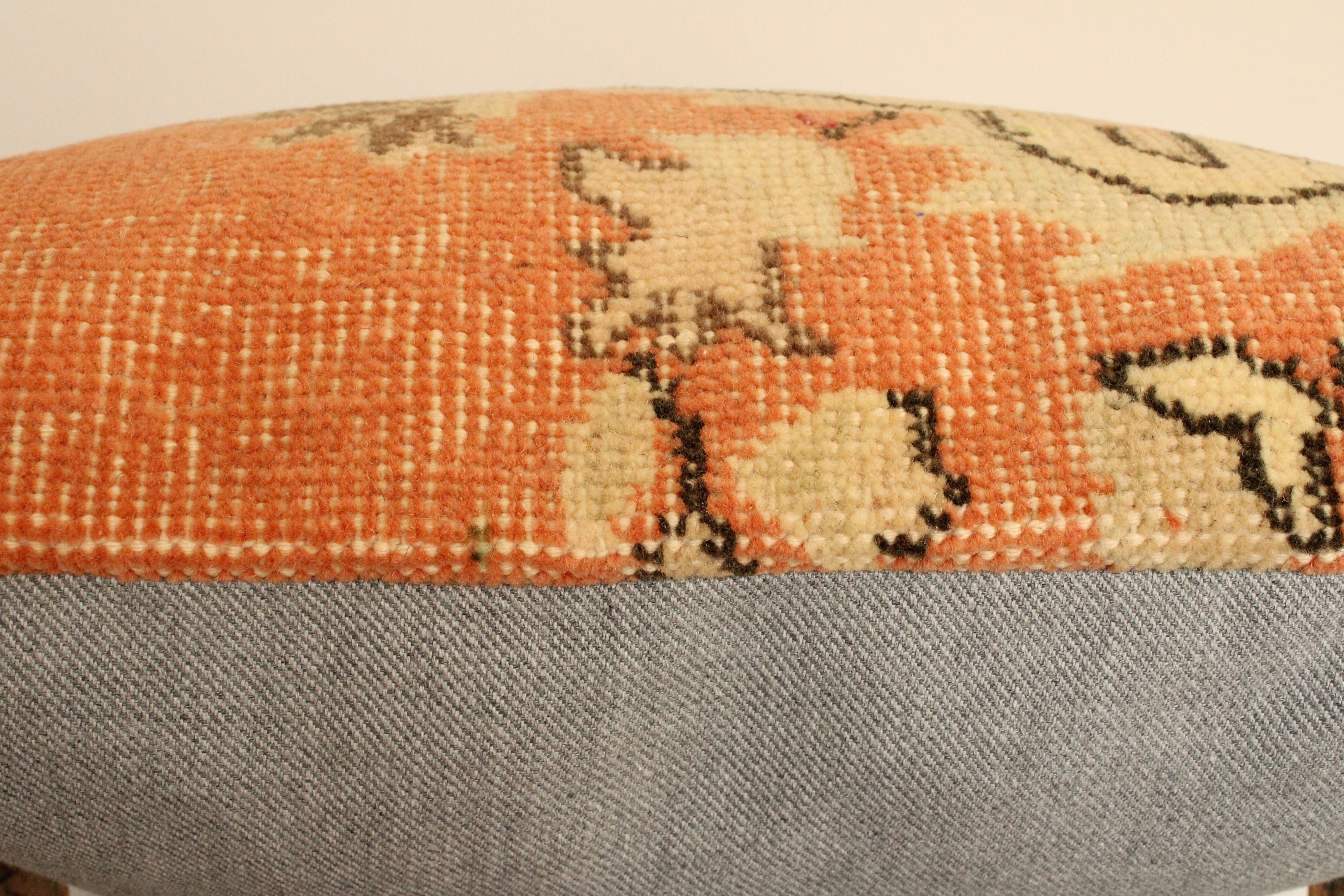 Rug Pillow Cover,vintage Pillow 20''x 20'' , Throw Pillow,wool Pillow