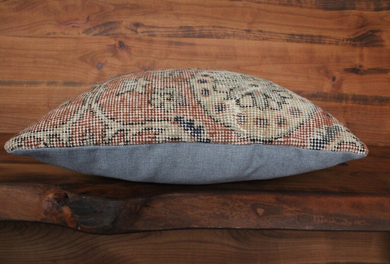 Vintage Rug Pillow Rug Pillow Cover,20/'/'x 20/'/'Inches Rug Pillow,Turkish Rug Pillow,Wool Pillow,50 x 50cm pillow,Decorative Pillow