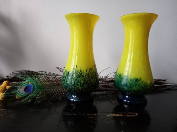 Exceptional Murano Glass Vase Hand Blown in Multiple Layers Exceptional Murano Glass Vase Hand Blown in Multiple Layers