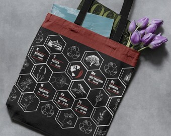 Eco-friendly *NO MoRe WAsTe* Tote Bags (Black)