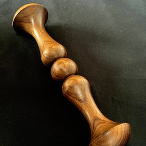 Tai chi (taiji) Ruler – rare black walnut