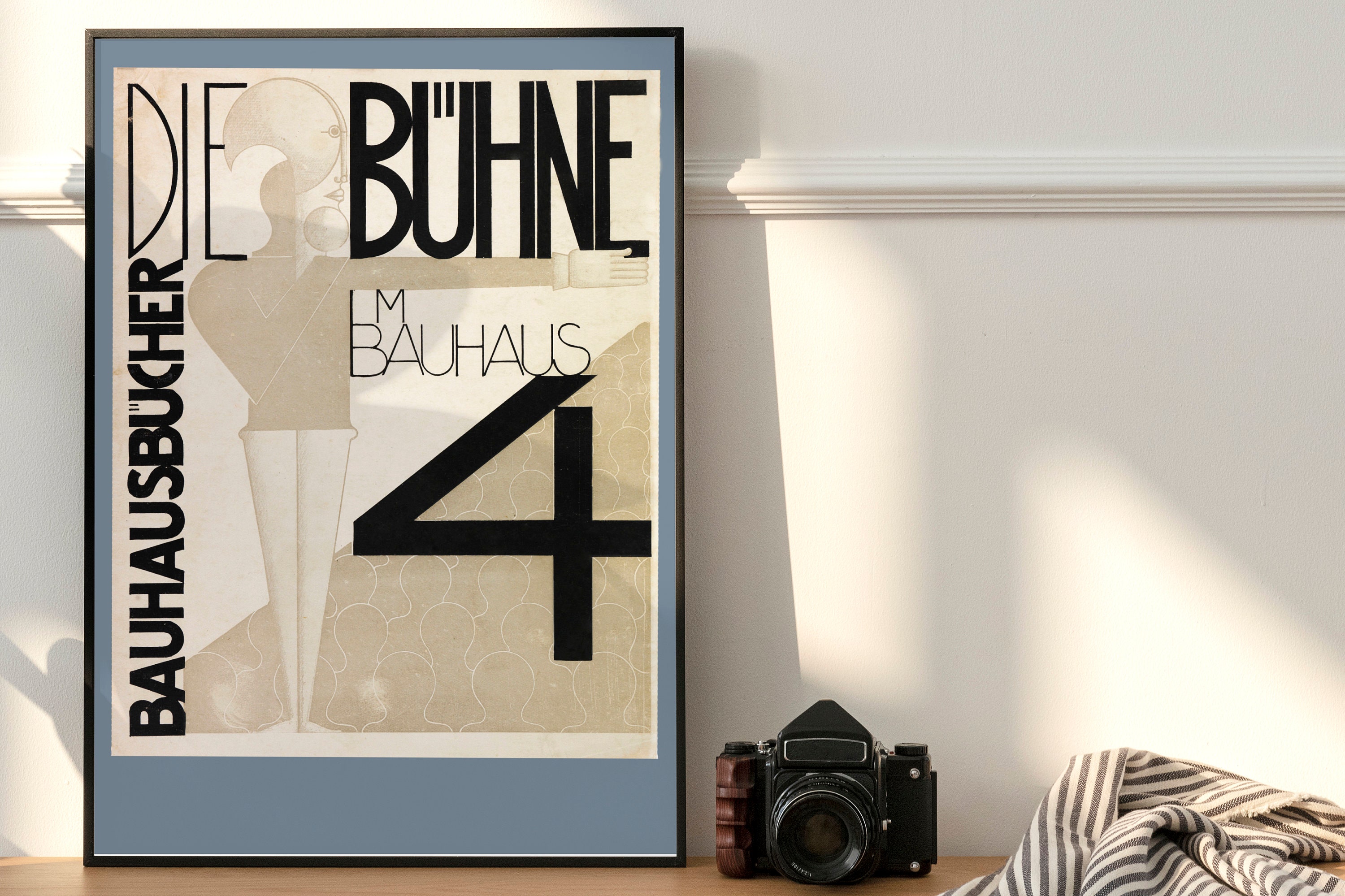 Oskar Schlemmer Die Bühne im Bauhaus Artprint | Etsy