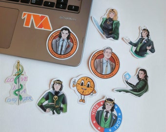 Loki Stickers