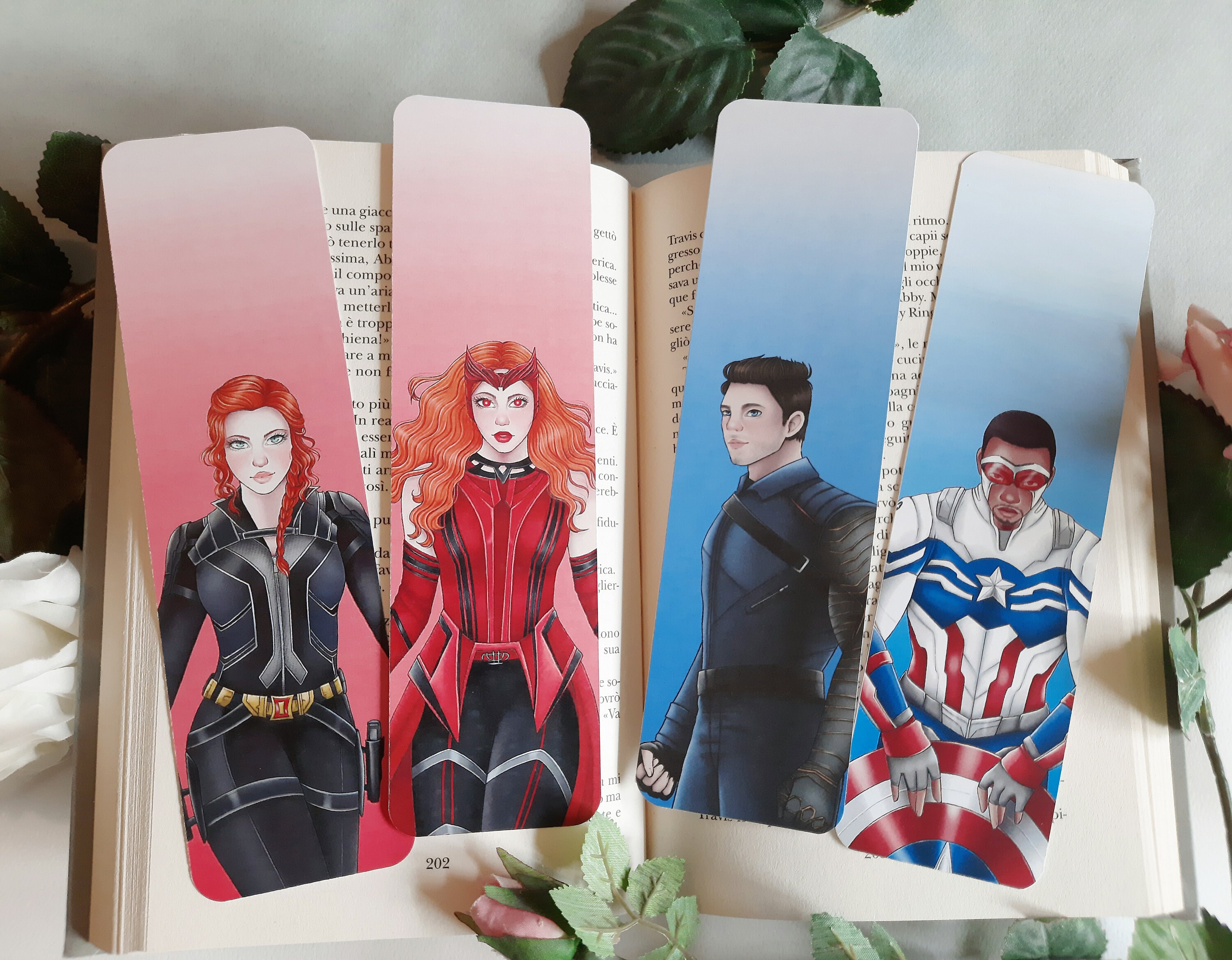Avengers Bookmarks SERIE 2 | Etsy