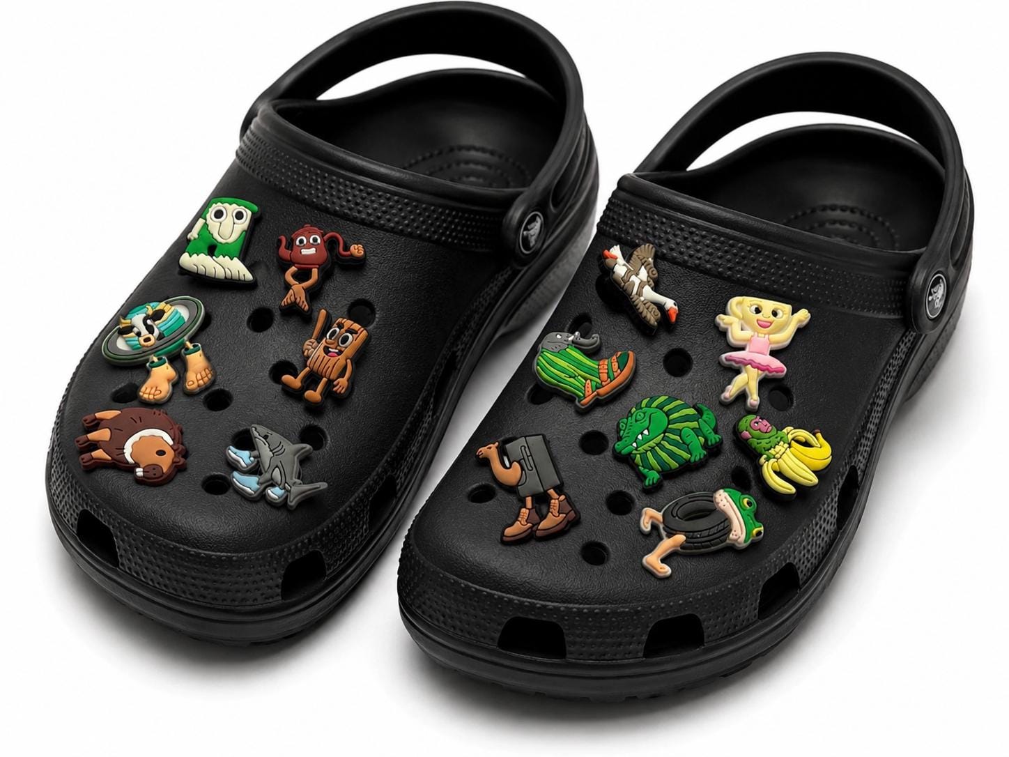 Brainrot Croc Shoe Charms, Boys Jibbitz, Full Set (13 Pieces) - Etsy