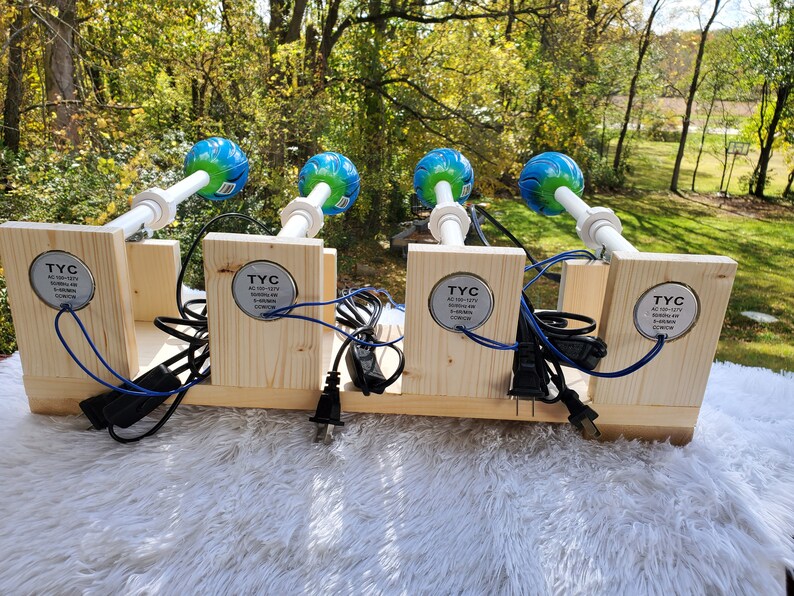 Multi Cup Turner Tumbler Spinner Epoxy Cuptisserie Up Etsy